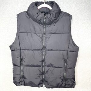 Joe Fresh Women's Black‎ Winter Insulated Hiking Outdoors Puffer Vest Size XL